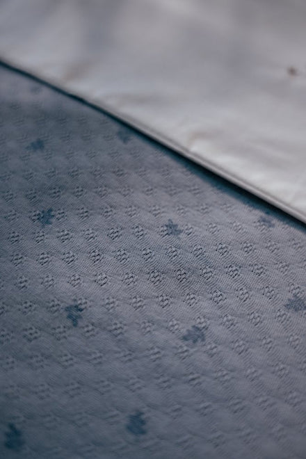 * Little Dutch Wiegdeken 70x100 | Pure Denim Blue