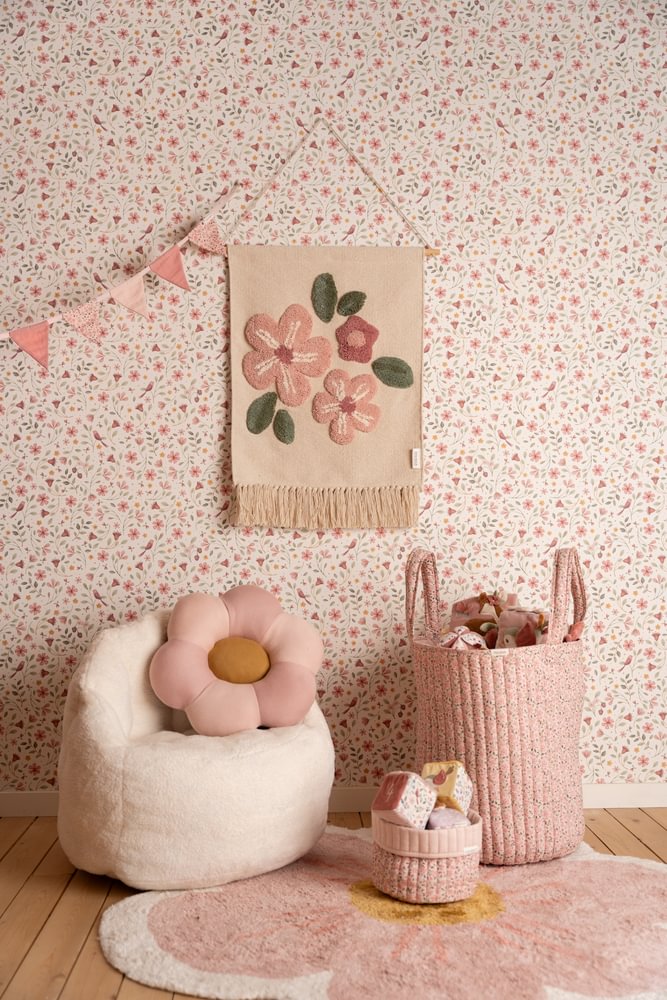 Little Dutch Slinger Met Vlaggetjes | Fairy Floral Roze