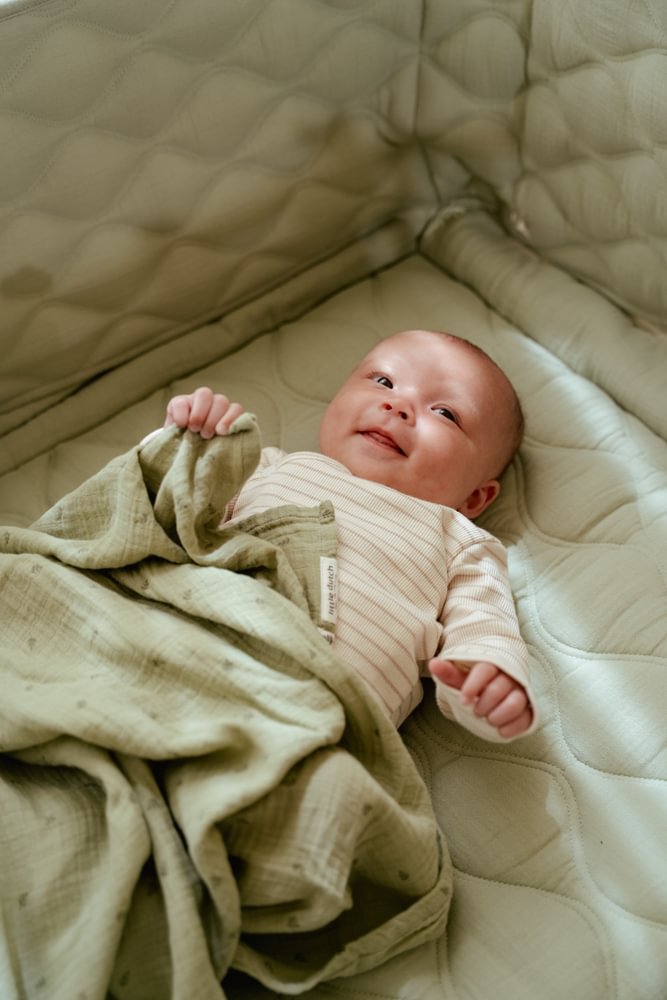 Little Dutch Swaddle Doeken Hydrofiel 70X70 | Pure Sage