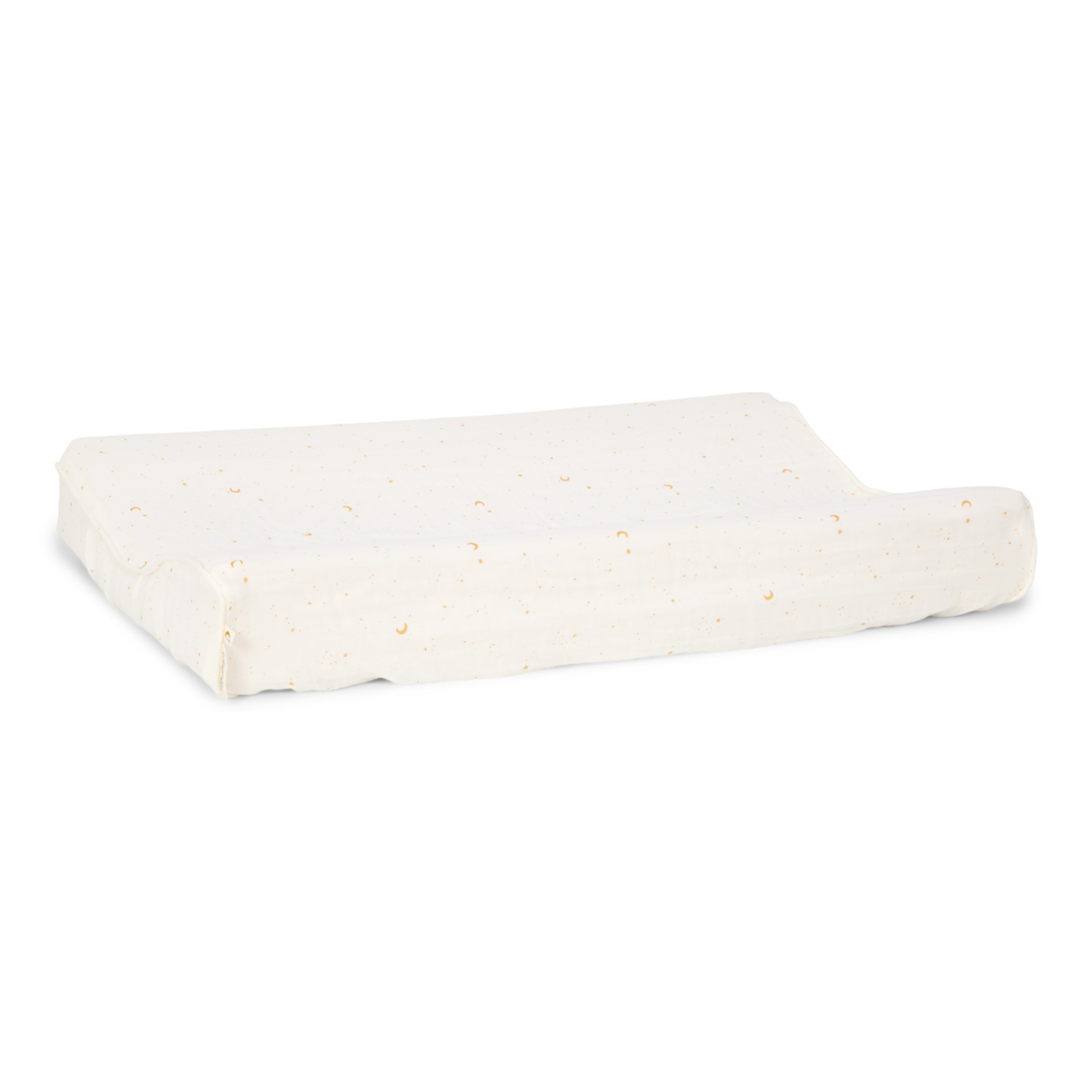 Little Dutch Aankleedkussenhoes Moon & Stars | Wit