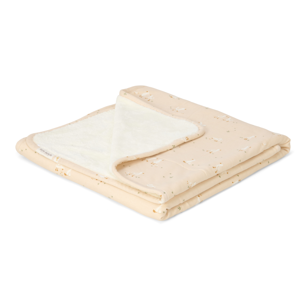Little Dutch Wiegdeken Little Goose 70x100| Beige