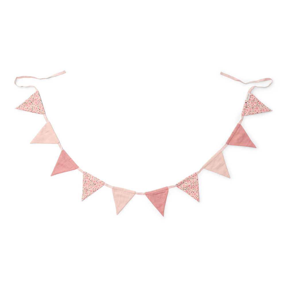 Little Dutch Slinger Met Vlaggetjes | Fairy Floral Roze