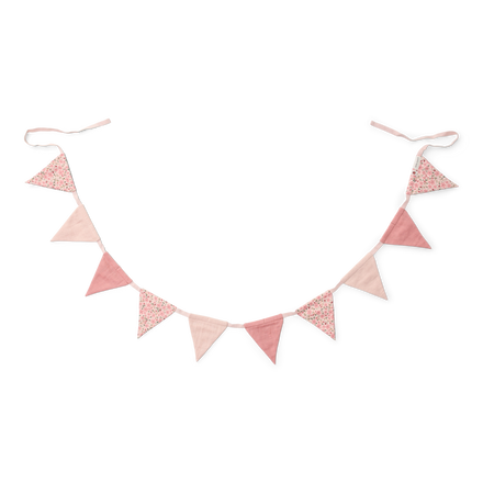 Little Dutch Slinger Met Vlaggetjes | Fairy Floral Roze