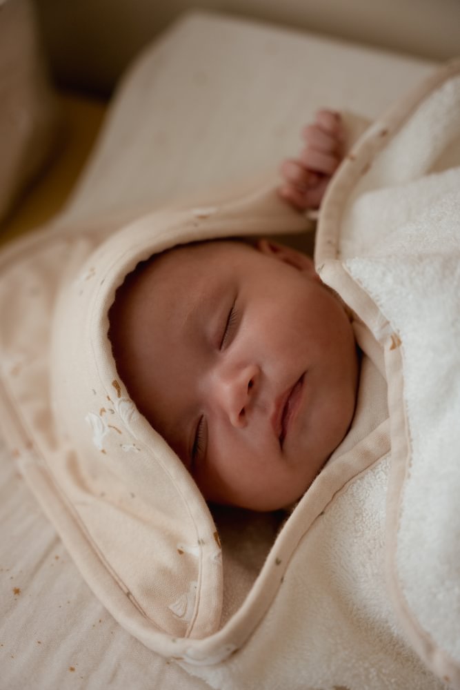 Little Dutch Aankleedkussenhoes Moon & Stars | Wit