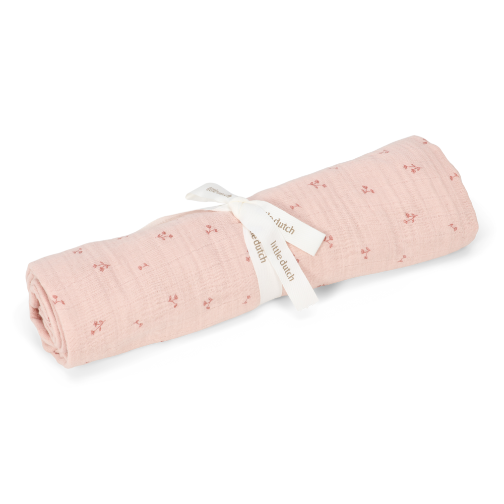 Little Dutch Swaddle Doek Hydrofiel 120x120 | Pure Blossom
