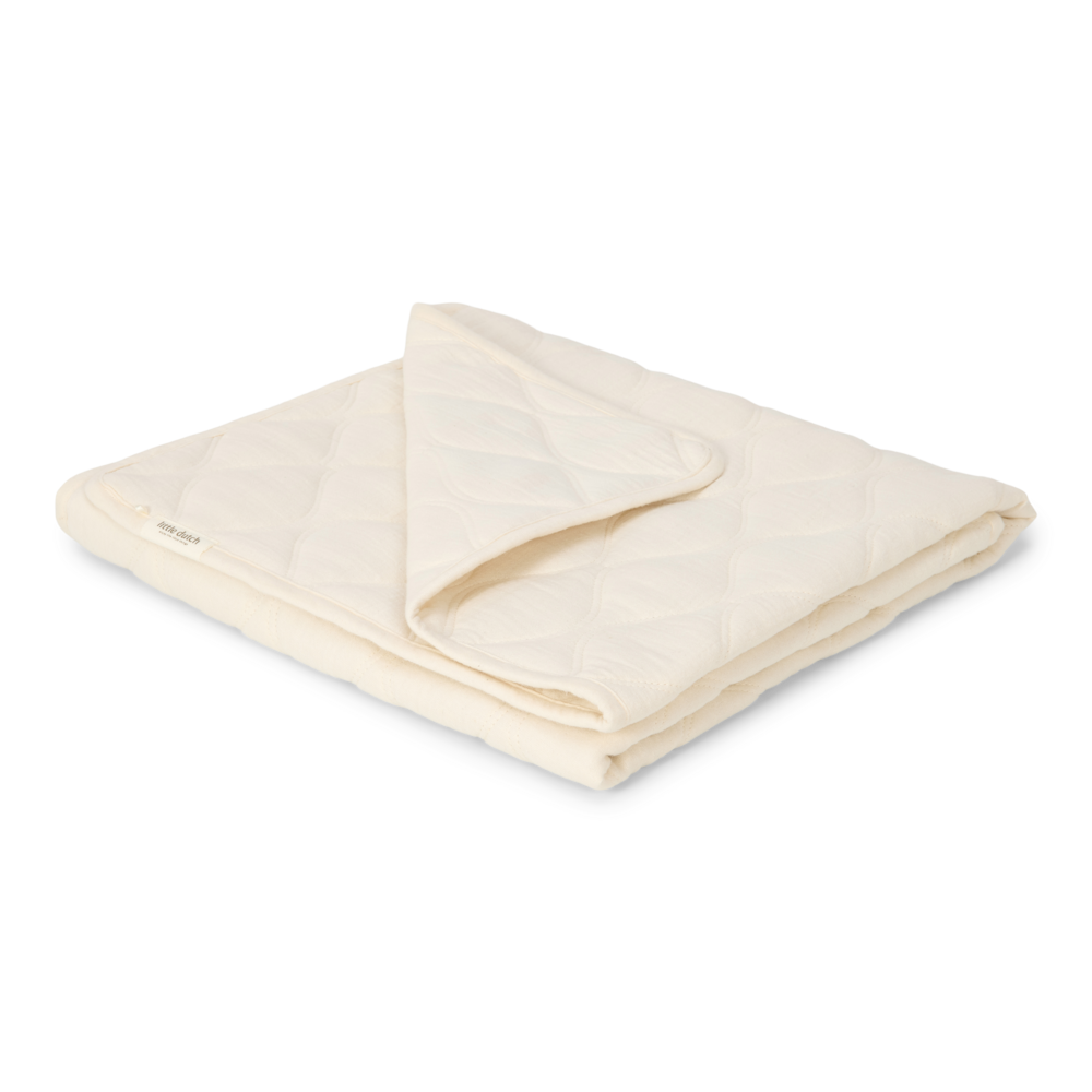 Little Dutch Wiegdeken 70x100 Quilted | Pure Soft White