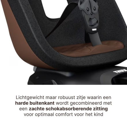 Thule Yepp Nexxt 2 Maxi Fietszitje Fietsstoel Achterop Bagagedrager Montage I Chocolate Brown