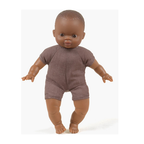 Minikane Babypop Doll African 28 cm | Oscar