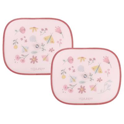 * Little Dutch Set 2 Autozonneschermen | Flowers