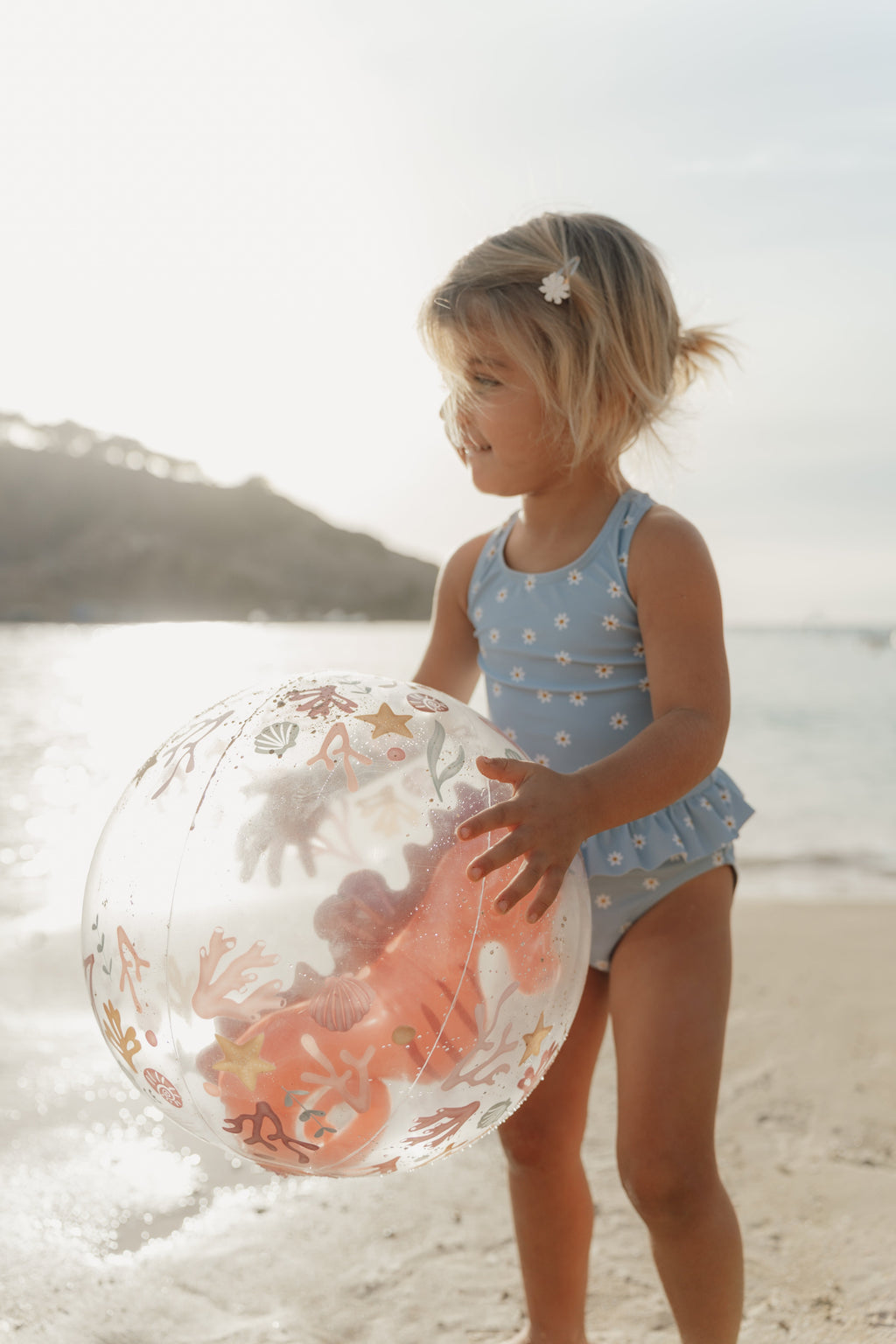 Little Dutch Ocean Dreams Strandbal 3D Figuur | Roze