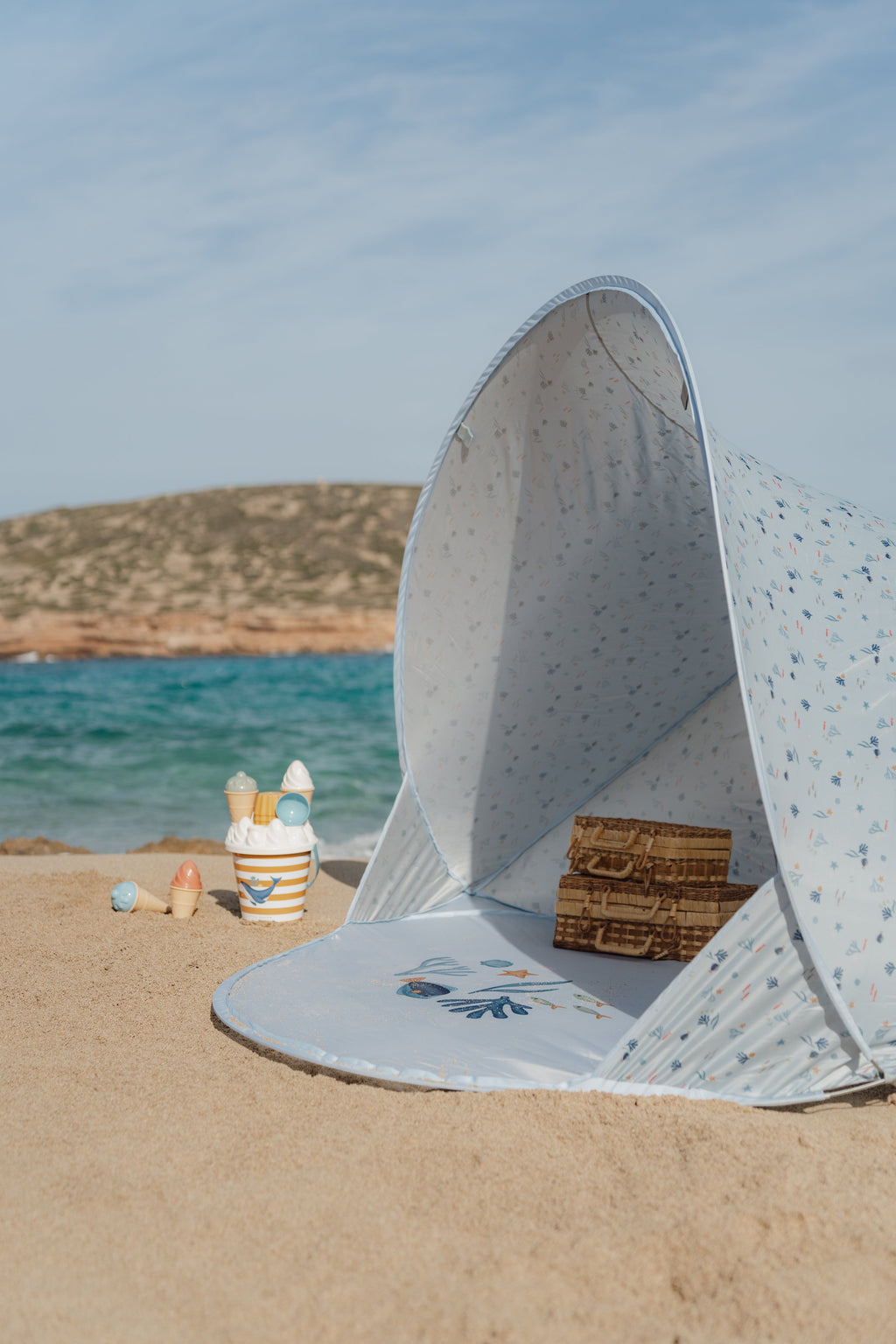 * Little Dutch Ocean Dreams UV Pop-up Tent | Blauw