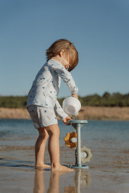 Little Dutch Ocean Dreams Zand/Watermolen | Blauw*