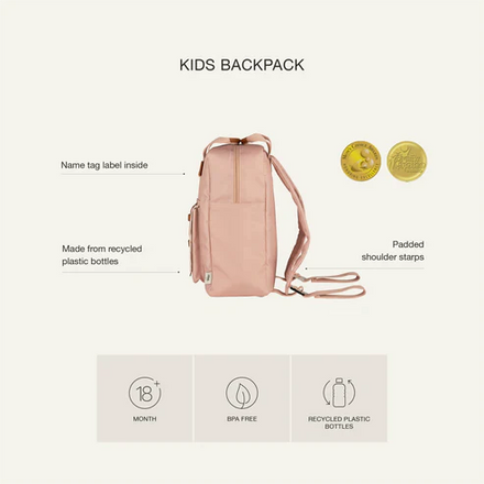 Citron Kleuterrugzak Kids Backpack | Blush Pink Cherry