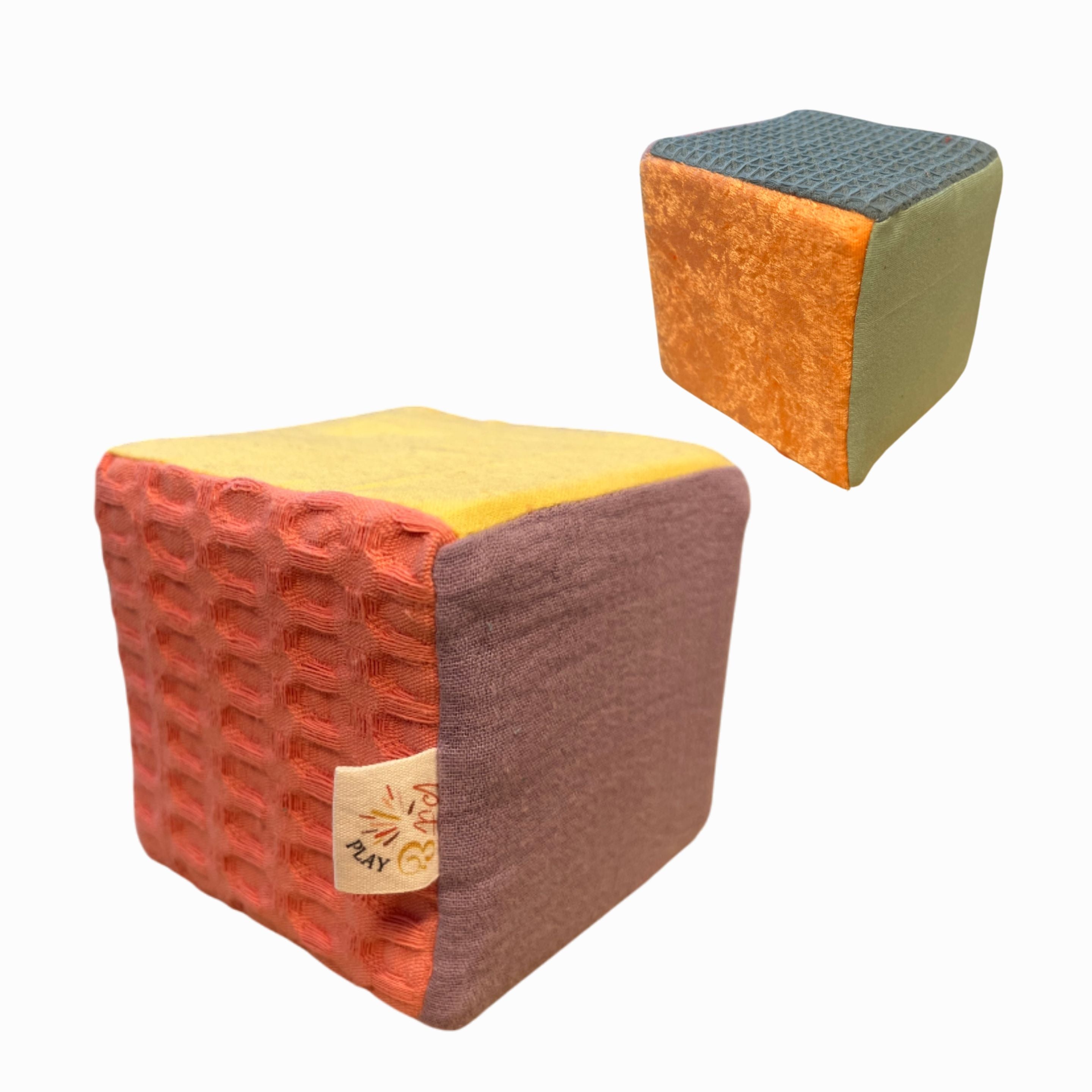 Pit & Play Regenboog Dobbelsteen | Pastel