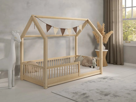 De Gele Flamingo Bedhuisje Rio | Vloerbed Eénpersoons 90x200cm