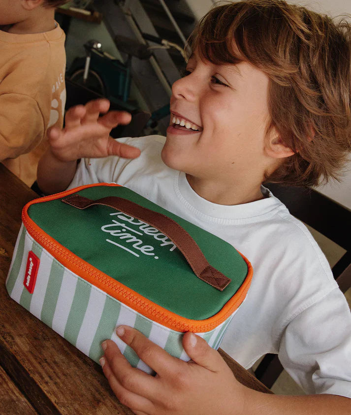 Hello Hossy Lunchtas Green Stripes