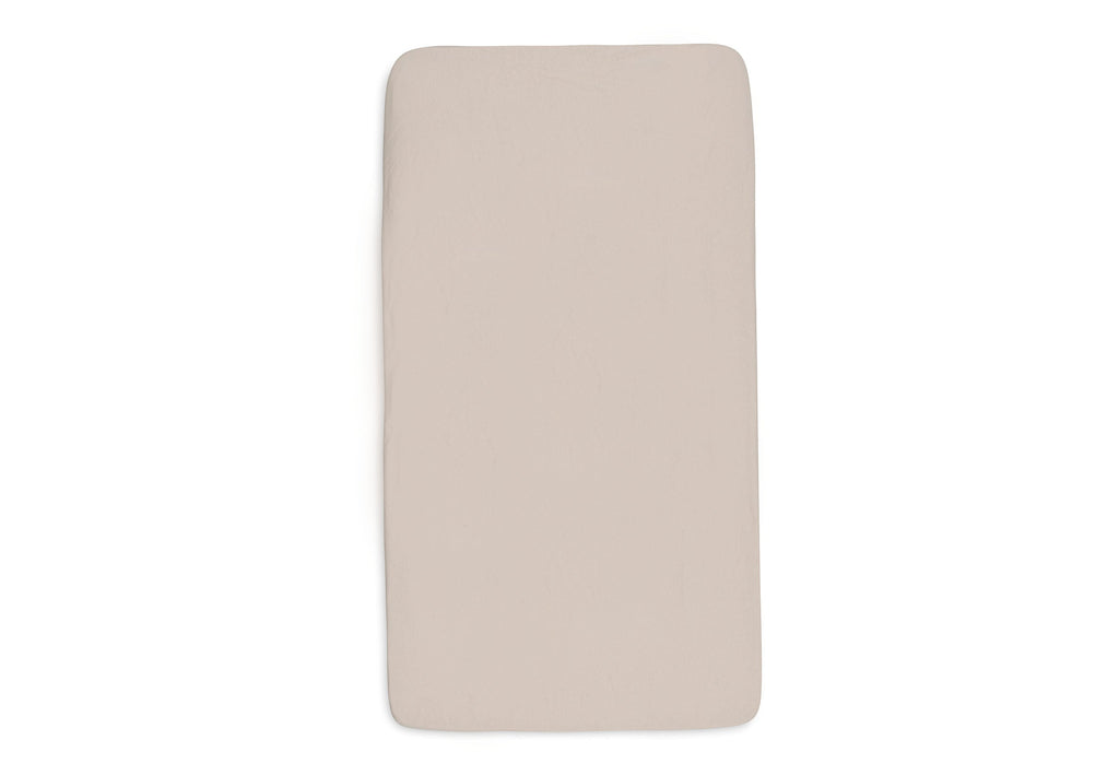 Jollein Hoeslaken Jersey 40/50x80/90cm 2ST | Oatmeal/Sand