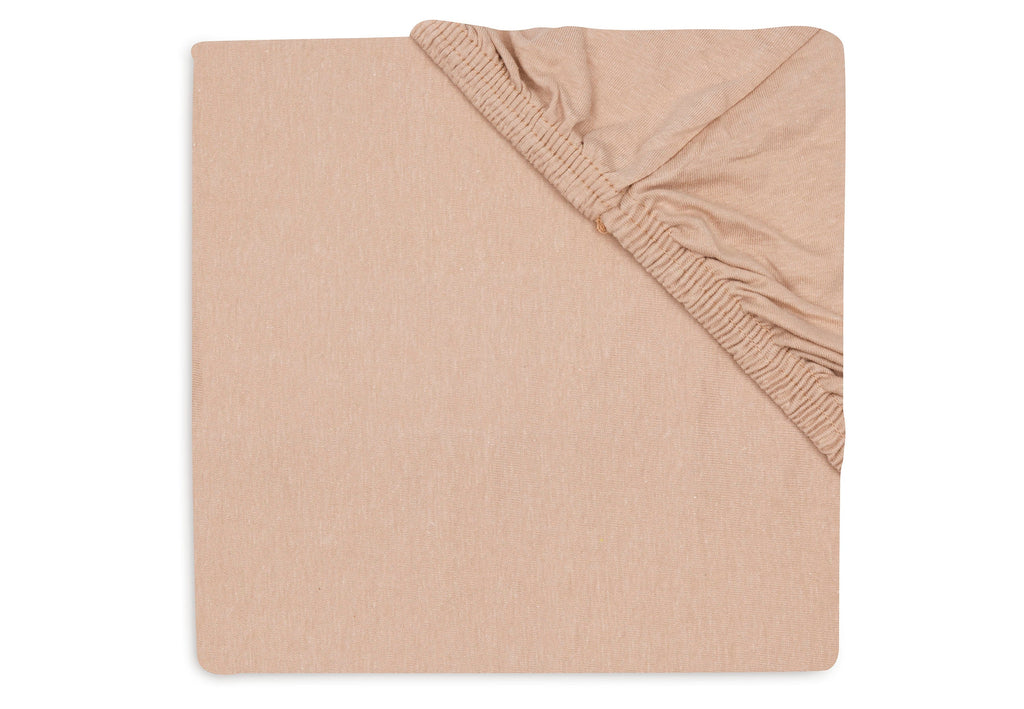 Jollein Hoeslaken Jersey 40/50x80/90cm Blush/Wild Rose (2pack)