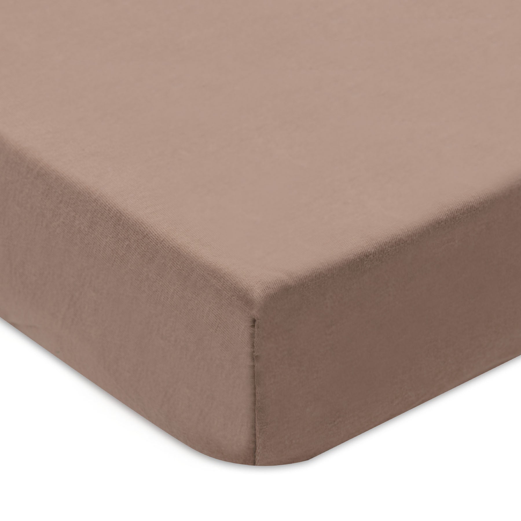 Jollein Hoeslaken Jersey 60x120cm | Milky Coffee/Ivory | 2st