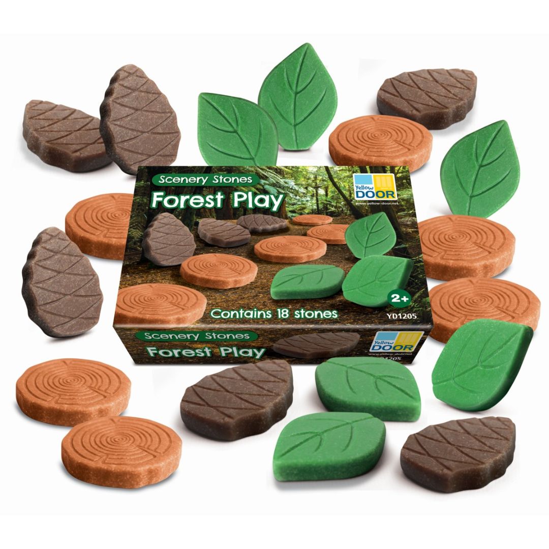 Yellow Door Scenery Stones | Forest Play