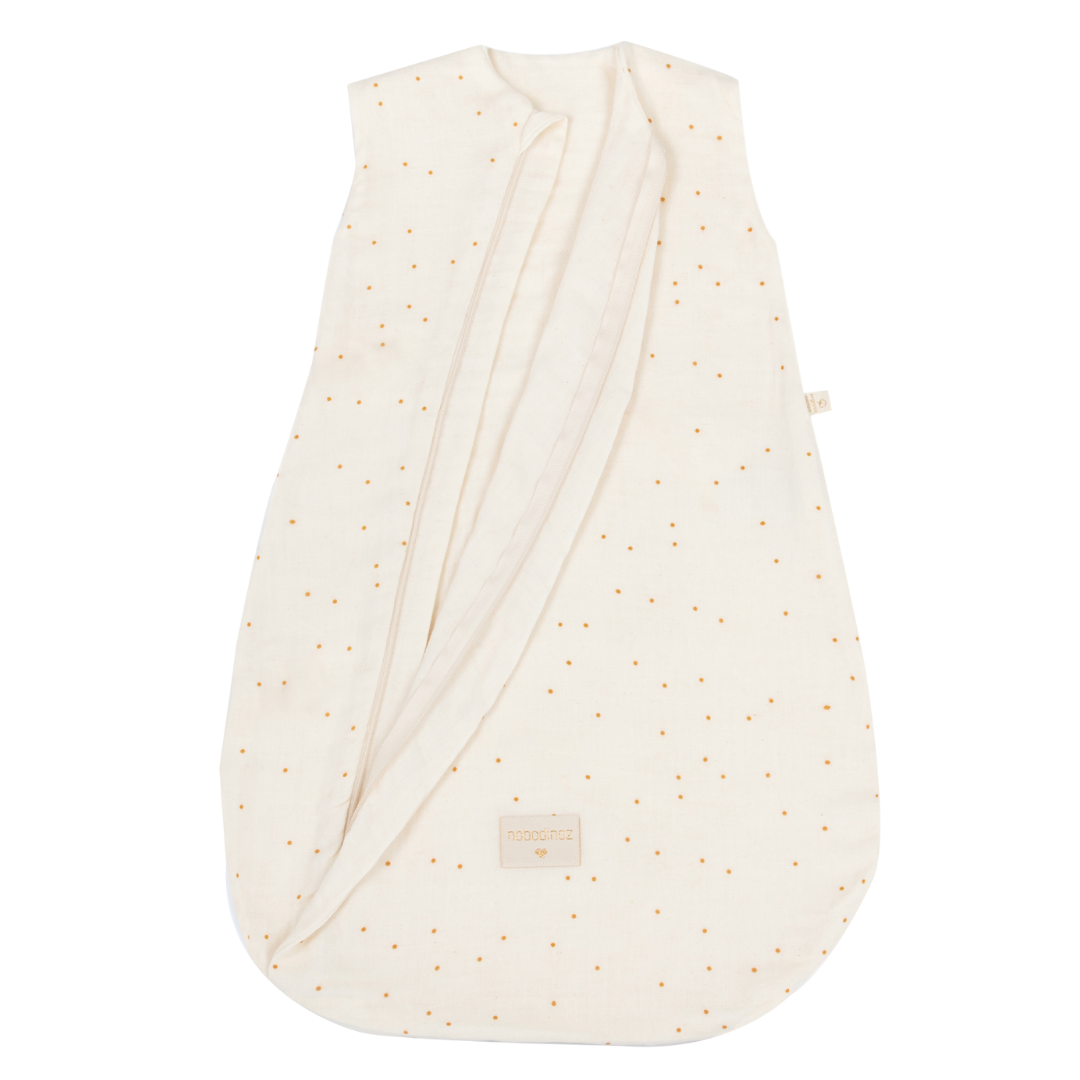 * Nobodinoz Sweety Light Slaapzak 0-6M 65x42cm| Honey Sweet Dots Natural