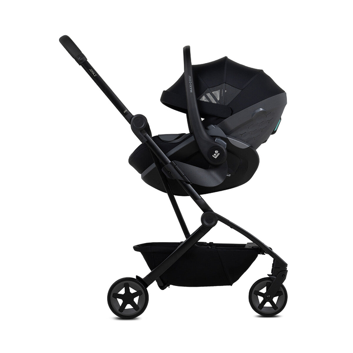 Joolz Autostoel Maxi-Cosi Pebble Slide Pro Space Black, vooraanzicht