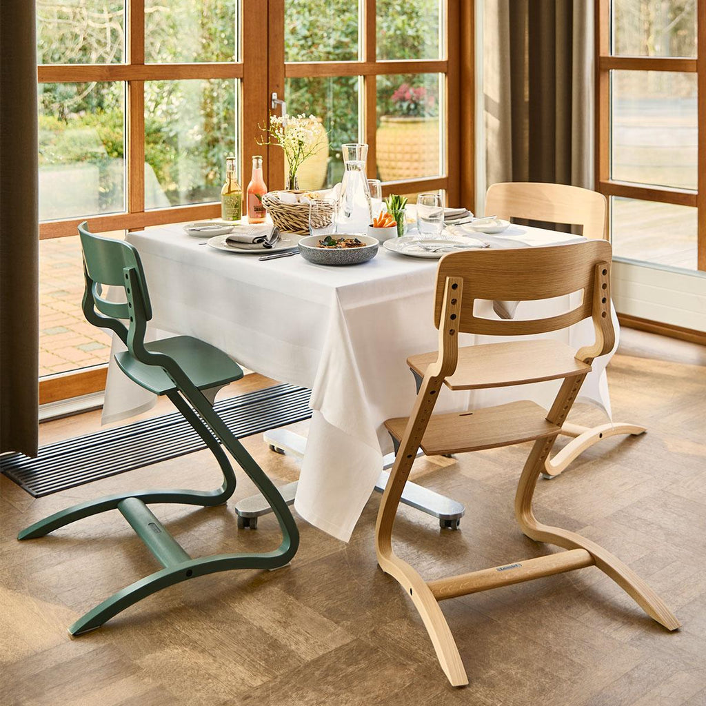 Leander Louie Eetstoel | Sage Green