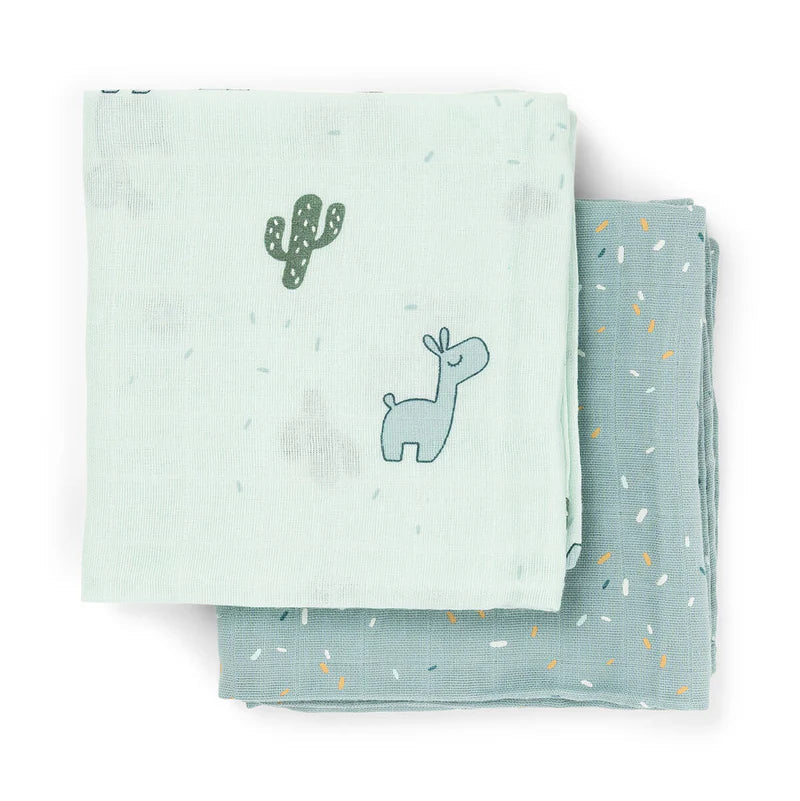 Done By Deer Hydrofiele Doeken 2st | Lalee Blue