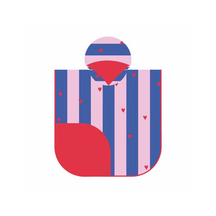 Quut Poncho 60x60cm | Cherry