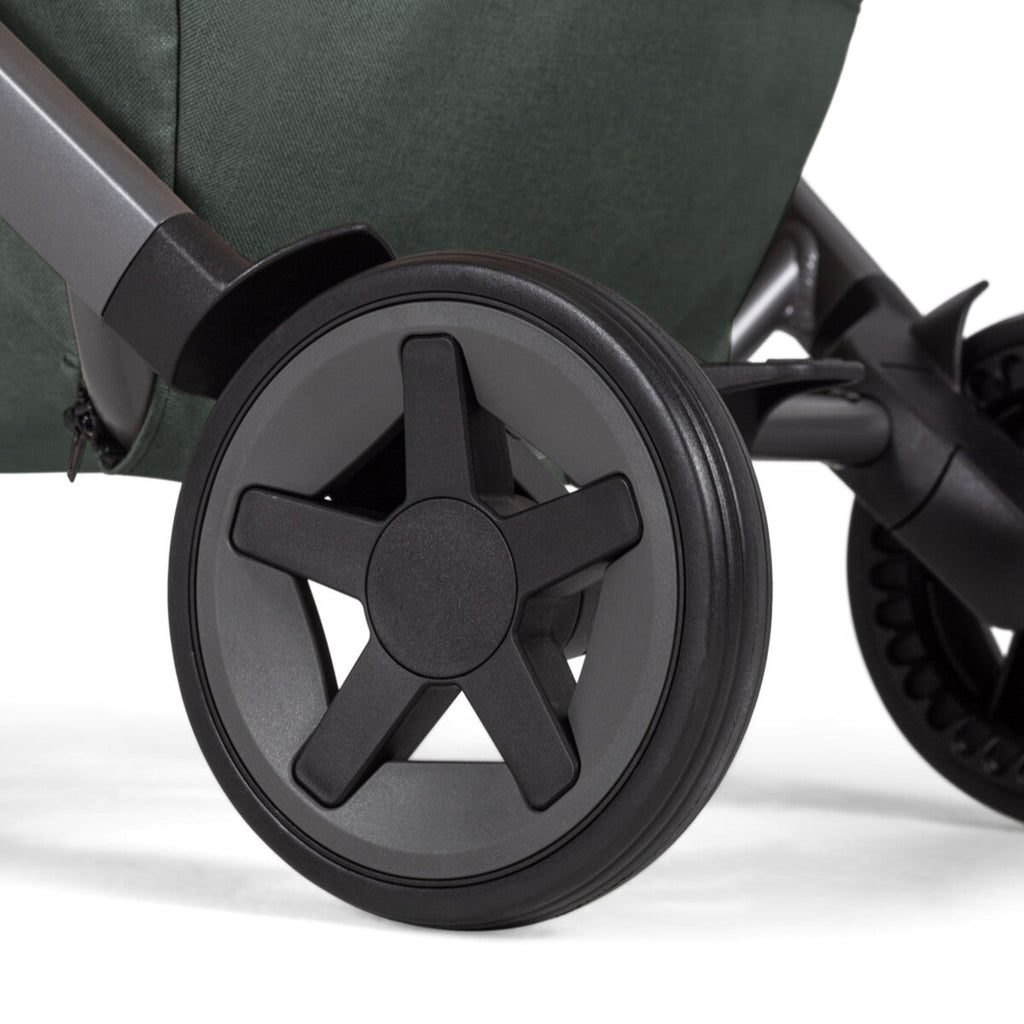 Joolz Buggy Aer2 Forest Green, detailfoto van dichtbij