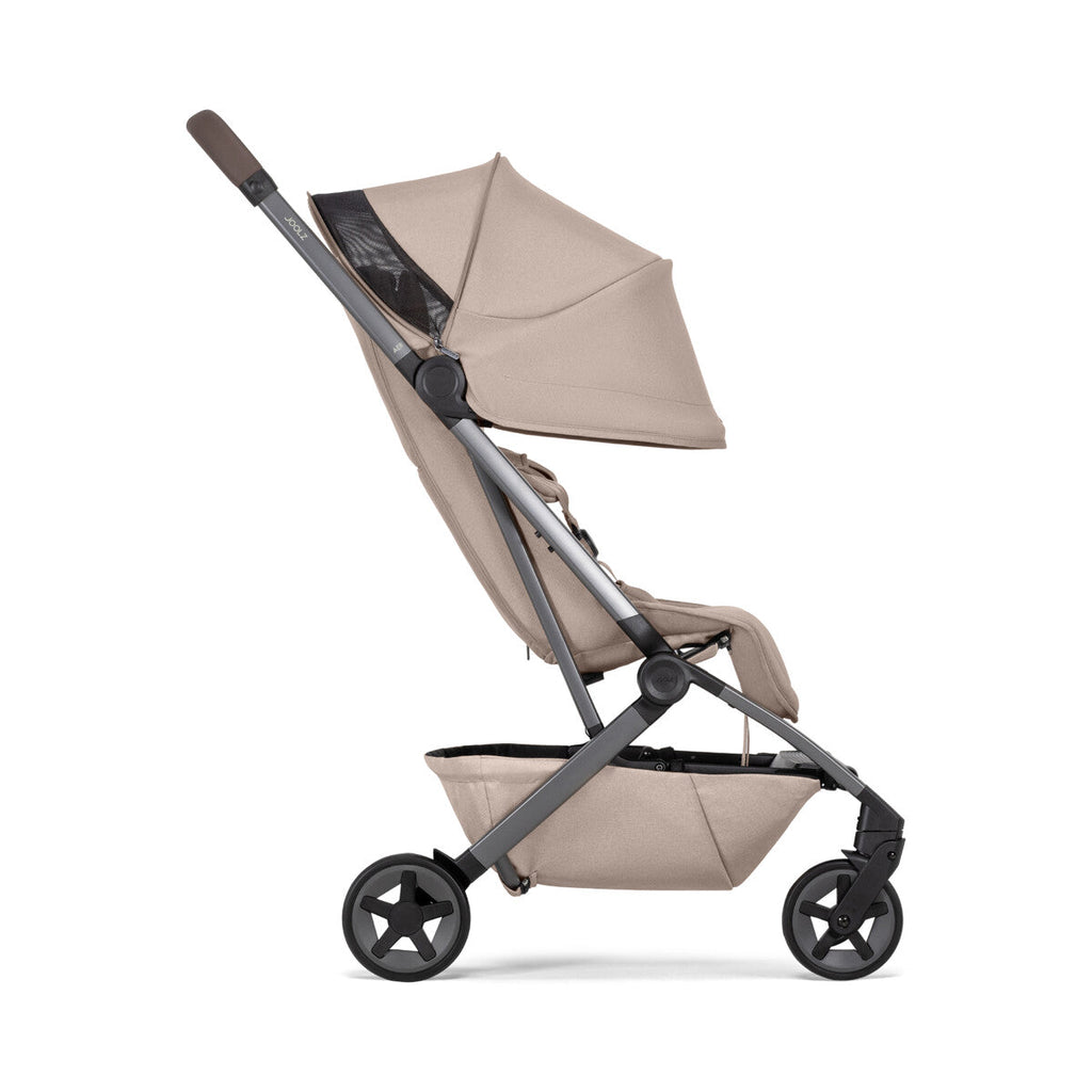 Joolz Buggy Aer2 Sandy Taupe, schuin vooraanzicht