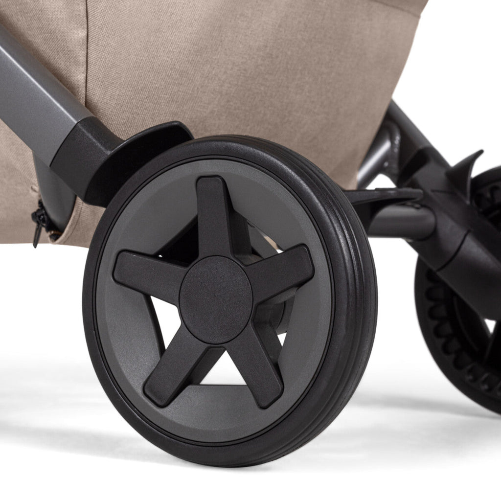 Joolz Buggy Aer2 Sandy Taupe, detailfoto van dichtbij