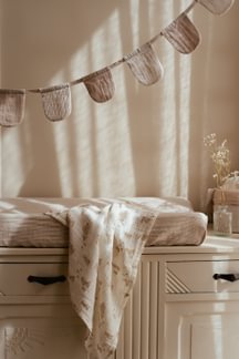 * Little Dutch Aankleedkussenhoes | Pure Soft Beige