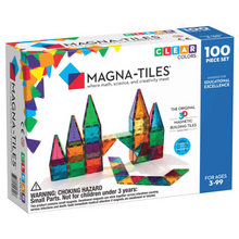 Magna-Tiles Clear Colors 100 Piece Set