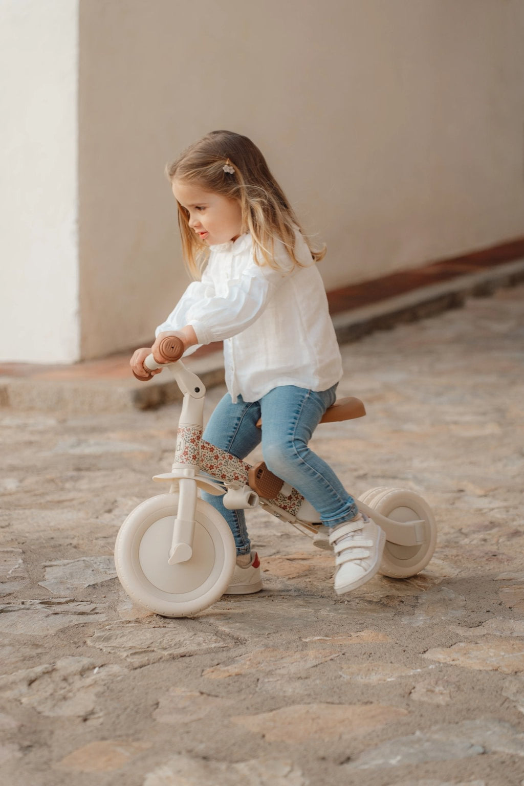 Little Dutch Driewieler 4-in-1 | Off White