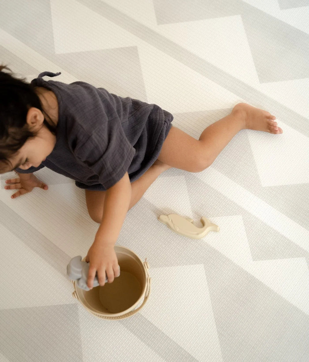 * Toddlekind Prettier Reversible Speeltapijt | Fog