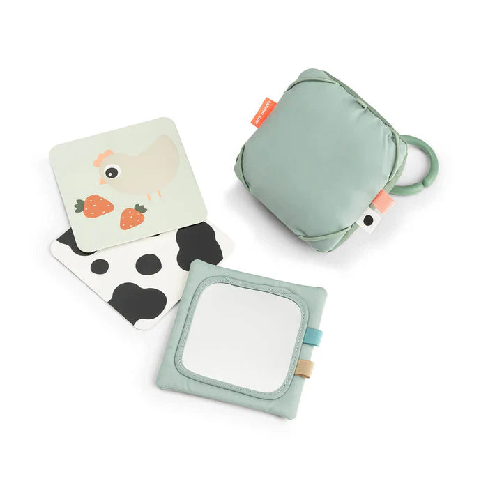 Done By Deer Contrast Speeltje | Tiny farm Green