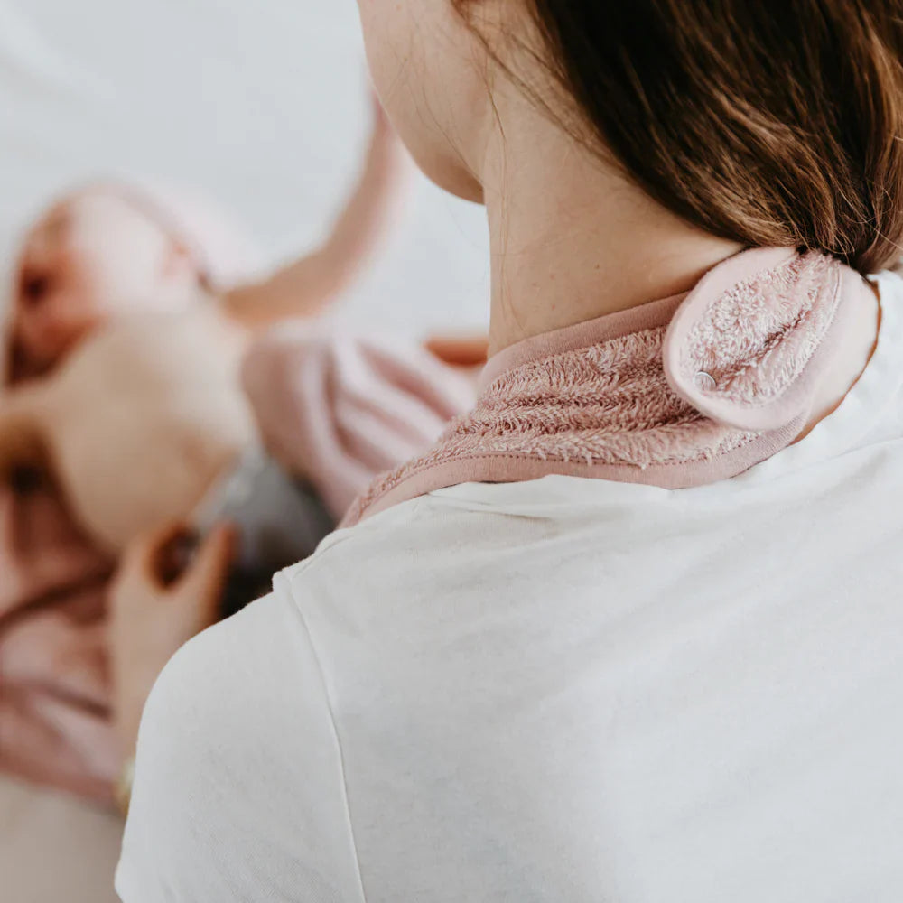 Timboo Badcape Ouder/Baby Bamboo 98x104cm | Frosted Almond