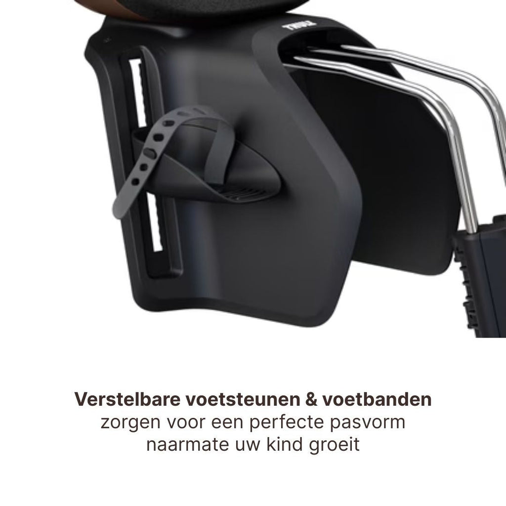 Thule Yepp Nexxt 2 Maxi Fietsstoel Achterop Frame Montage I Chocolate Brown