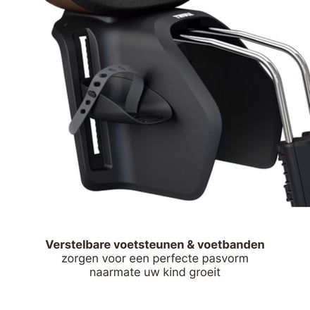 Thule Yepp Nexxt 2 Maxi Fietsstoel Achterop Frame Montage I Chocolate Brown