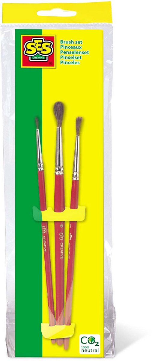 SES Creative Penselenset 3 Stuks