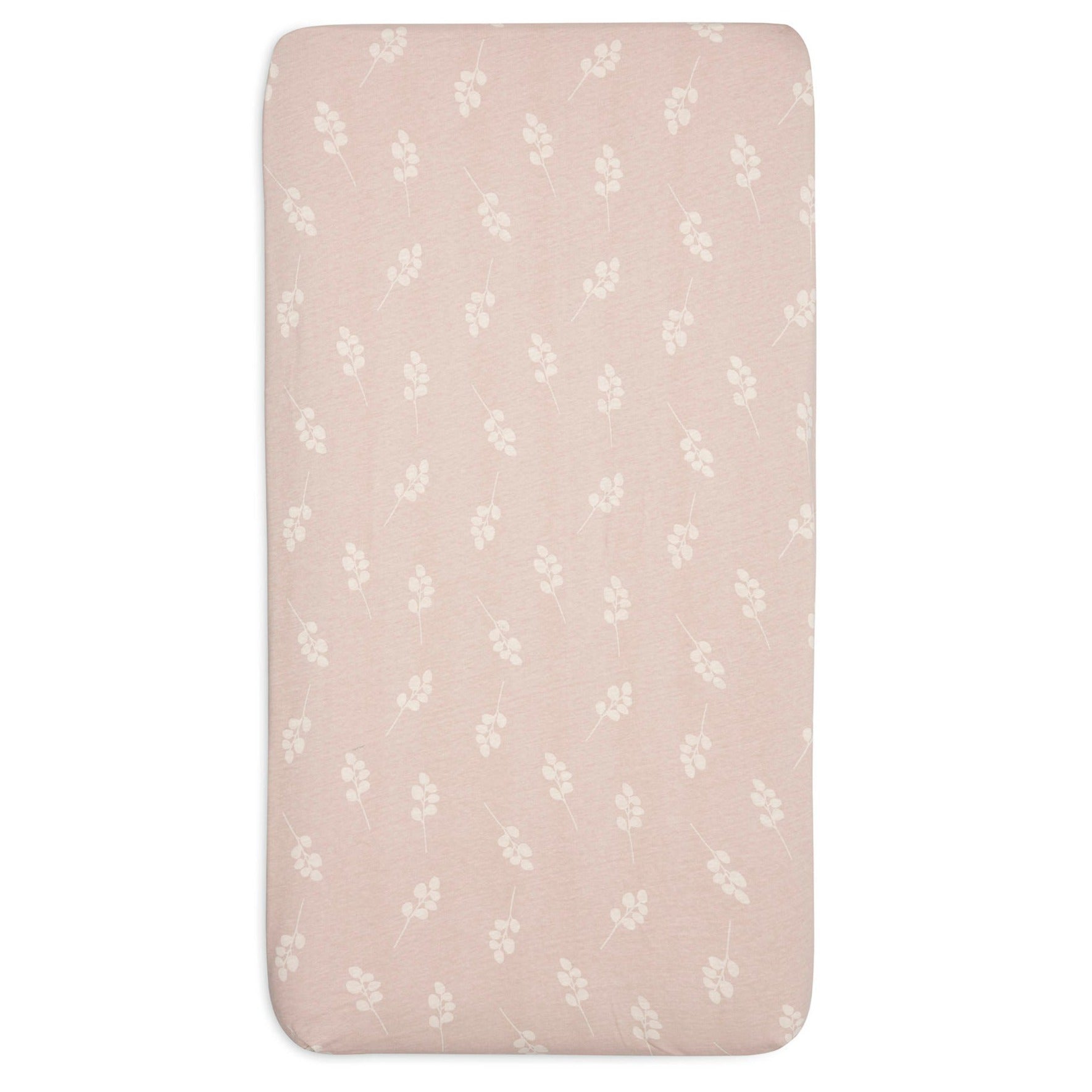 * Jollein Hoeslaken Jersey Wieg 40/50x80/90cm | Twig Wild Rose