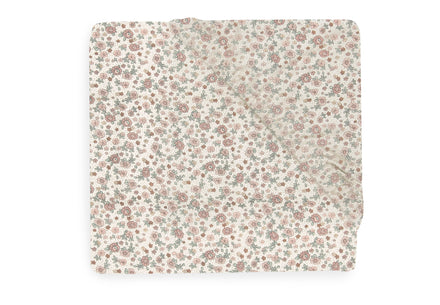 * Jollein Hoeslaken Jersey Wieg 40/50x80/90cm | Retro Flowers