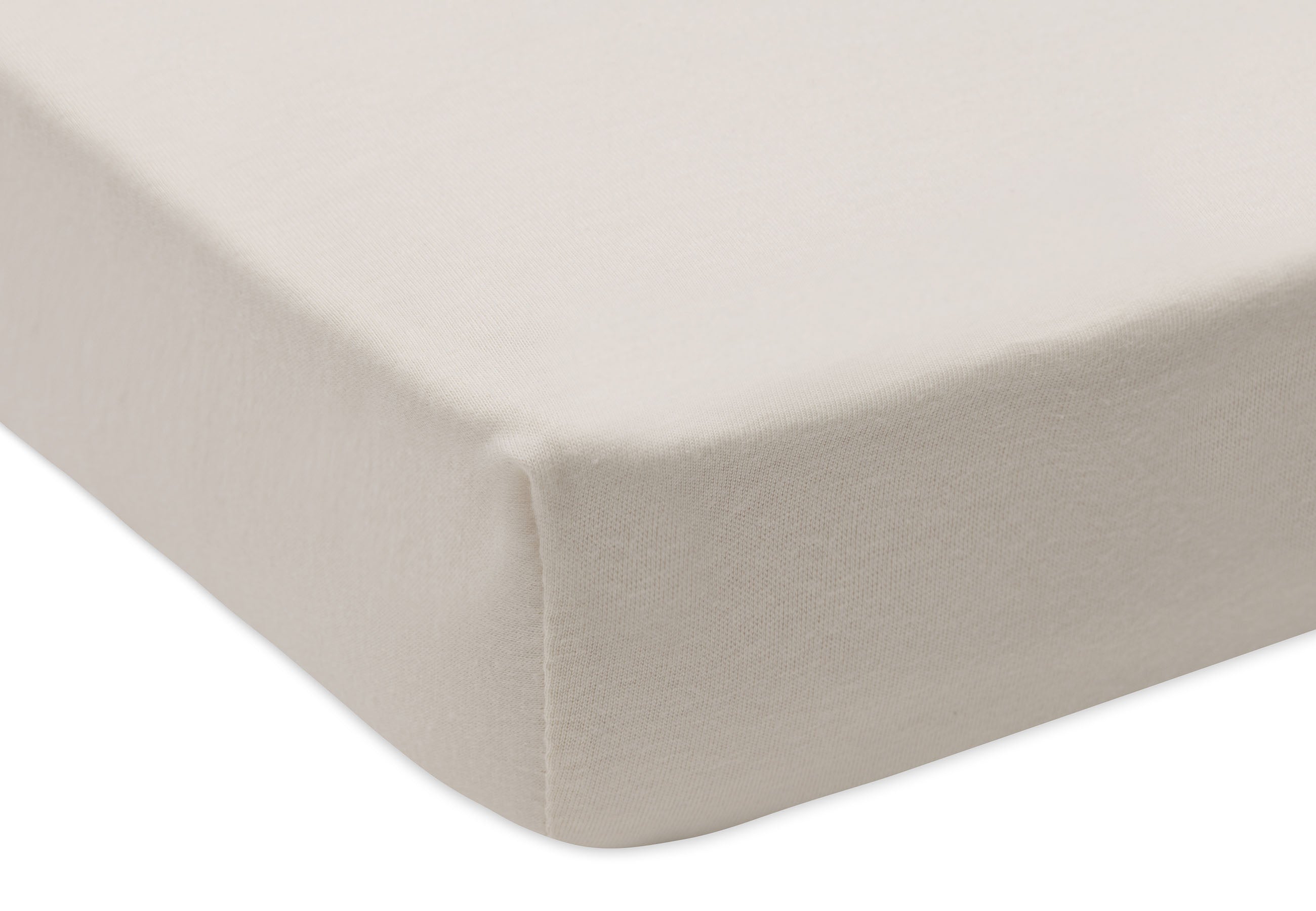 Jollein Hoeslaken Jersey 40/50x80/90cm | Oatmeal