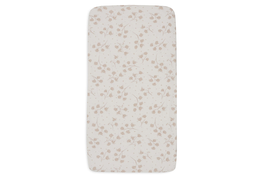 Jollein Hoeslaken Jersey 40/50x80/90cm | Leafy Dreams