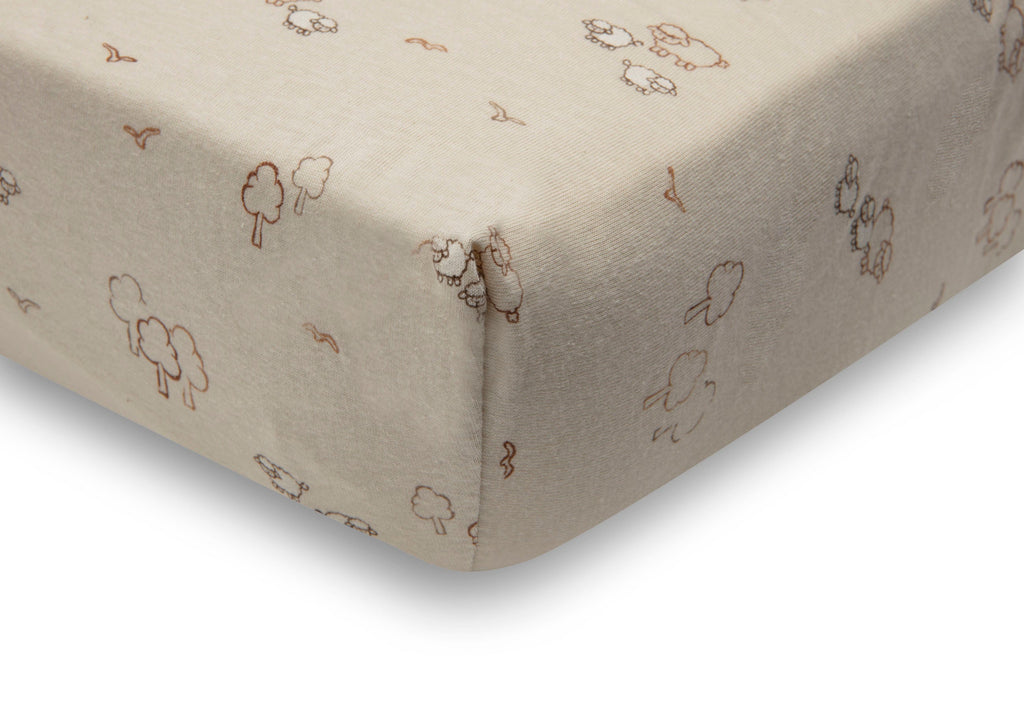 Jollein Hoeslaken Jersey 60x120cm | Woolly