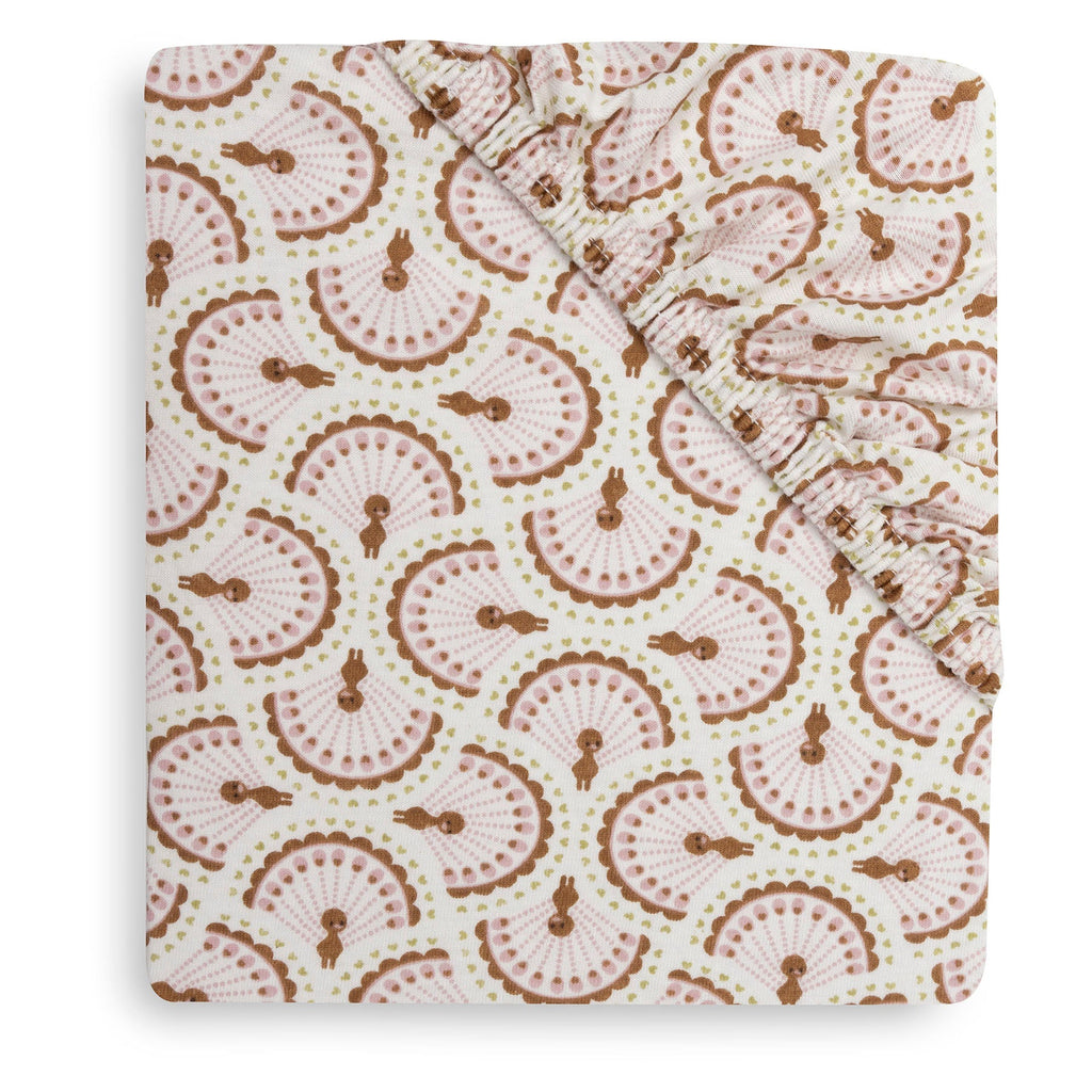Jollein Hoeslaken Jersey 60x120cm | Soft Plumes