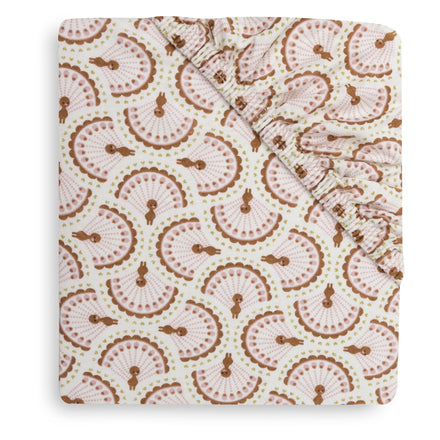 Jollein Hoeslaken Jersey 70/75x140/150cm | Soft Plumes