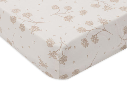 Jollein Hoeslaken Jersey 60x120cm | Leafy Dreams