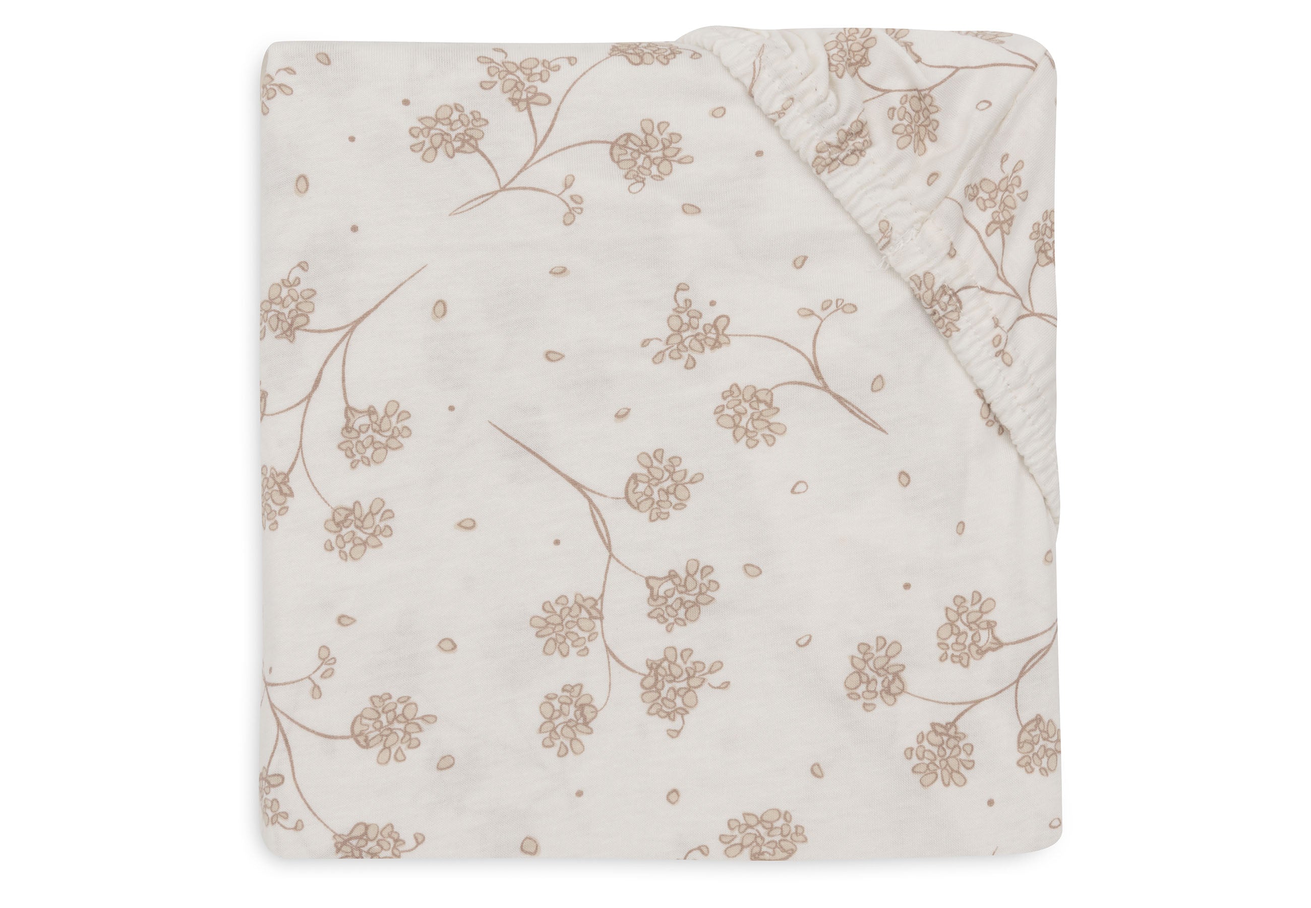 Jollein Hoeslaken Jersey 60x120cm | Leafy Dreams